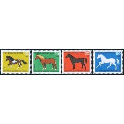 FAU1/S  Alemania Berlín  Germany  Nº 301/04   1969  Por la juventud-caballos-Lujo