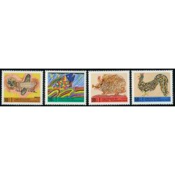 FAU1/S  Alemania Berlín  Nº 356/59  1971 Sorteo por la juventud-dibujos de niños-Lujo