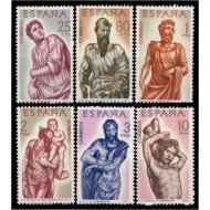 España Spain 1438/43 1962 Alonso Berruguete MNH España Spain 1438/43 1962 Alonso Berruguete MNH