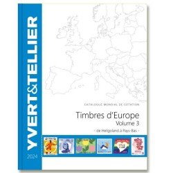 Catálogo Catalogue Yvert EUROPA Volumen 3 2024 Catálogo de sellos de países europeos de H a P Catálogo Catalogue Yvert EUROPA Volumen 3 2024 Catálogo de sellos de países europeos de H a P