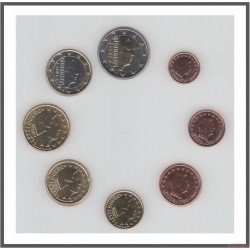 Luxemburgo 2024 Emisión monedas Sistema monetario euro € Tira Luxemburgo 2024 Emisión monedas Sistema monetario euro € Tira
