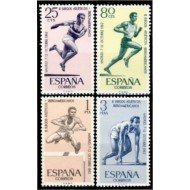 España Spain 1450/53 1962 II Juegos Atléticos Iberoamericanos MNH España Spain 1450/53 1962 II Juegos Atléticos Iberoamericanos MNH