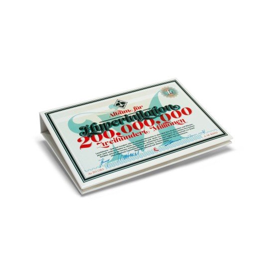 Leuchtturm 369425  Álbum de bolsillo Banknotes inflacion 20 billetes 