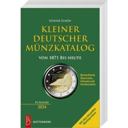 Pequeño catálogo de monedas alemanas desde 1871 hasta hoy, 54.ª edición 2024 Pequeño catálogo de monedas alemanas desde 1871 hasta hoy, 54.ª edición 2024