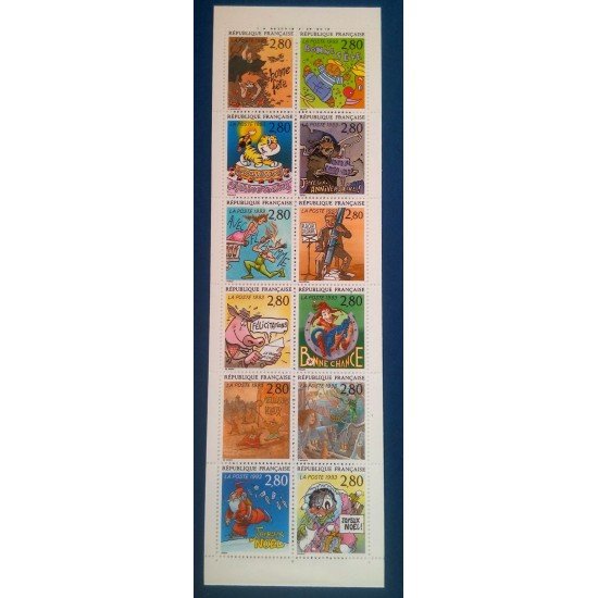 France Francia BC 2848 1993 Carnet El placer de escribir MNH France Francia BC 2848 1993 Carnet El placer de escribir MNH