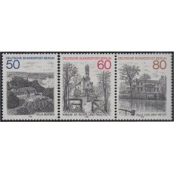 Alemania Berlín 646/48 1982 Monumentos de Berlín MNH