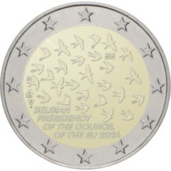 Bélgica 2024 2 € euros conmemorativos Presidencia UE Bélgica 2024 2 € euros conmemorativos Presidencia UE