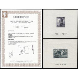 España Spain 864/65 1938 Batalla de Lepanto Don Juan de Austria MNH España Spain 864/65 1938 Batalla de Lepanto Don Juan de Austria MNH
