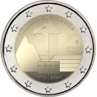 Italia 2024 2 € euros conmemorativos Guardia di Finanza