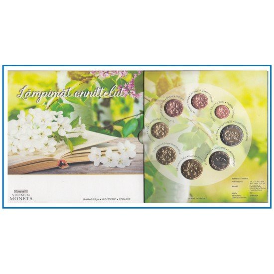 Finlandia 2024 Cartera Oficial Monedas € euros Felicitaciones Finlandia 2024 Cartera Oficial Monedas € euros Felicitaciones