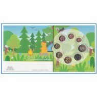 Finlandia 2024 Cartera Oficial Monedas € euros Mis primeras monedas Finlandia 2024 Cartera Oficial Monedas € euros Mis primeras monedas