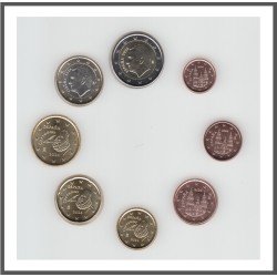 España 2024 Emisión monedas Sistema monetario euro € Tira