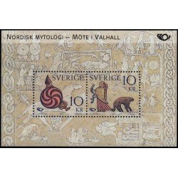 Suecia Sweden HB 28 2004 Mitología Nórdica Walhalla MNH Suecia Sweden HB 28 2004 Mitología Nórdica Walhalla MNH