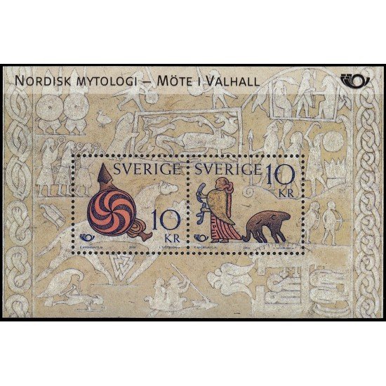 Suecia Sweden HB 28 2004 Mitología Nórdica Walhalla MNH