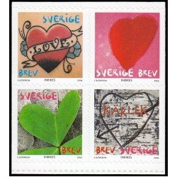 Suecia Sweden 2498/01 2006 San Valentín Mi corazón Autoadhesivos