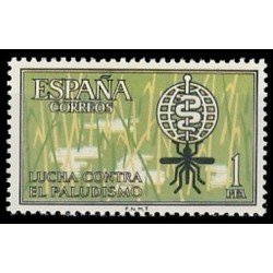 España Spain 1479 1962 Campaña Mundial  Antimalaria MNH