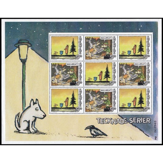 Suecia Sweden HB 43 2008 Dibujos animados MNH