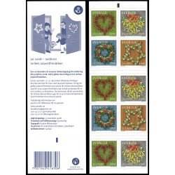 Suecia Sweden C2649 2008 Navidad Decoración de puertas Carnet MNH Suecia Sweden C2649 2008 Navidad Decoración de puertas Carnet MNH