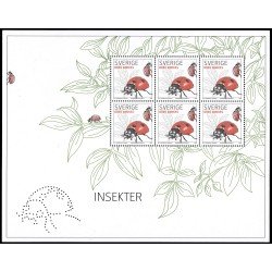 Suecia Sweden HB 40 2008 Fauna Insectos MNH