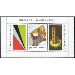 Suecia Sweden HB 23 1993 Europa Arte contemporáneo MNH Suecia Sweden HB 23 1993 Europa Arte contemporáneo MNH