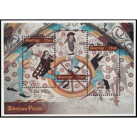 Suecia Sweden HB 45 2009 Albertus Pictor pintor medieval MNH