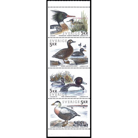 Suecia Sweden 1771/74 1993 Pájaros acuáticos MNH