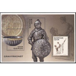 Suecia Sweden HB 53 2010 Arte calcográfico MNH