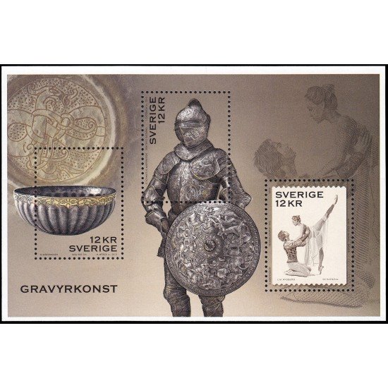 Suecia Sweden HB 53 2010 Arte calcográfico MNH Suecia Sweden HB 53 2010 Arte calcográfico MNH