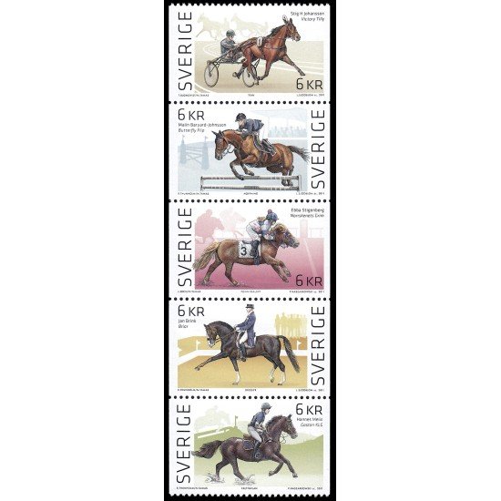 Suecia Sweden 2818/22 2011 Deportes ecuestres MNH
