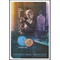 Suecia Sweden HB 59 2011 Centenario del segundo premio Nobel de Marie Curie MNH