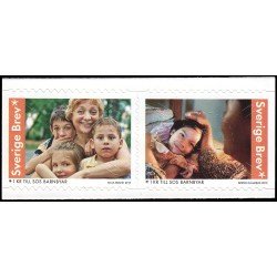 Suecia Sweden 2892/93 2013 Sellos de beneficƩncia Aldeas infantiles SOS Autoadhesivos Suecia Sweden 2892/93 2013 Sellos de beneficƩncia Aldeas infantiles SOS Autoadhesivos