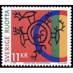 Suecia Sweden 2597/99 2007 La cultura Sami MNH