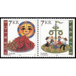 Suecia Sweden 2041/42 1998 Europa Festivales nacionales MNH Suecia Sweden 2041/42 1998 Europa Festivales nacionales MNH