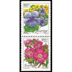 Suecia Sweden 2043/44 1998 Flora Flor de pantano MNH Suecia Sweden 2043/44 1998 Flora Flor de pantano MNH