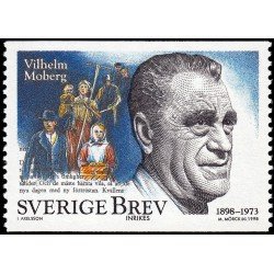 Suecia Sweden 2052 1998 centenario del nacimiento del escritor Vilhelm Moberg MNH Suecia Sweden 2052 1998 centenario del nacimiento del escritor Vilhelm Moberg MNH
