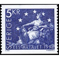 Suecia Sweden 1793 1994 Adhesión de Suecia a la C.E.E. Comunidad Económica Europea MNH Suecia Sweden 1793 1994 Adhesión de Suecia a la C.E.E. Comunidad Económica Europea MNH