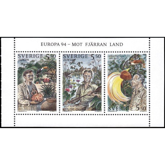 Suecia Sweden 1822/24 1994 Europa y los descubrimientos MNH