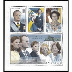 Suecia Sweden HB 24 1993 Familia Real de Suecia MNH Suecia Sweden HB 24 1993 Familia Real de Suecia MNH