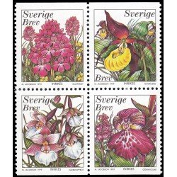 Suecia Sweden 2096/99 1999 Flora Orquideas MNH Suecia Sweden 2096/99 1999 Flora Orquideas MNH