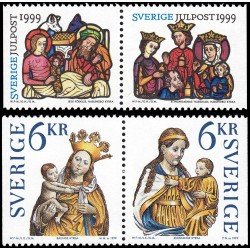 Suecia Sweden 2130/33 1999 Navidad MNH Suecia Sweden 2130/33 1999 Navidad MNH