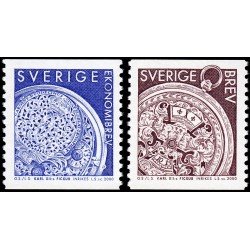 Suecia Sweden 2139/40 2000 Reloj del rey Carlos XII MNH Suecia Sweden 2139/40 2000 Reloj del rey Carlos XII MNH