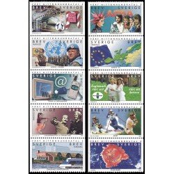 Suecia Sweden 2144/53 2000 Siglo XX MNH Suecia Sweden 2144/53 2000 Siglo XX MNH