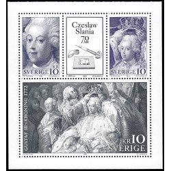 Suecia Sweden HB 21 1991 Día del sello y 70 aniv. del grabador Zceslaw Slania MNH Suecia Sweden HB 21 1991 Día del sello y 70 aniv. del grabador Zceslaw Slania MNH