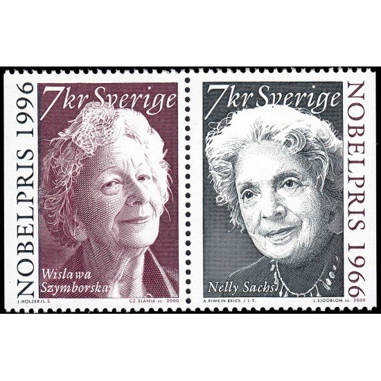 Suecia Sweden 2176/77 2000 Premios Nobel MNH