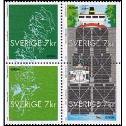 Suecia Sweden 2214/17 2001 Europa El agua riqueza natural MNH Suecia Sweden 2214/17 2001 Europa El agua riqueza natural MNH