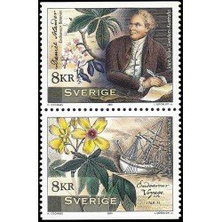Suecia Sweden 2230/31 2001 Homenaje al botánico Daniel Solander Emisión conjunta con Australia MNH Suecia Sweden 2230/31 2001 Homenaje al botánico Daniel Solander Emisión conjunta con Australia MNH