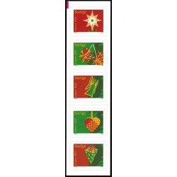 Suecia Sweden 2241/45 2001 Navidad Decoración Autoadhesivos Suecia Sweden 2241/45 2001 Navidad Decoración Autoadhesivos