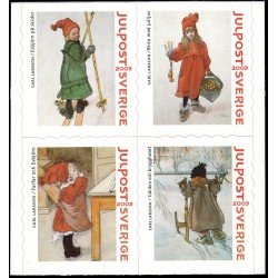 Suecia Sweden 2360/63 2003 Detalles de un cuadro del pintor Carl Larsson Autoadhesivos