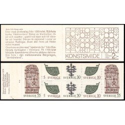 Suecia Sweden C646 1970 Objetos antiguos del arte de la forja Carnet MNH Suecia Sweden C646 1970 Objetos antiguos del arte de la forja Carnet MNH
