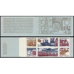 Suecia Sweden C665 1970 Comercio y industria Carnet MNH Suecia Sweden C665 1970 Comercio y industria Carnet MNH